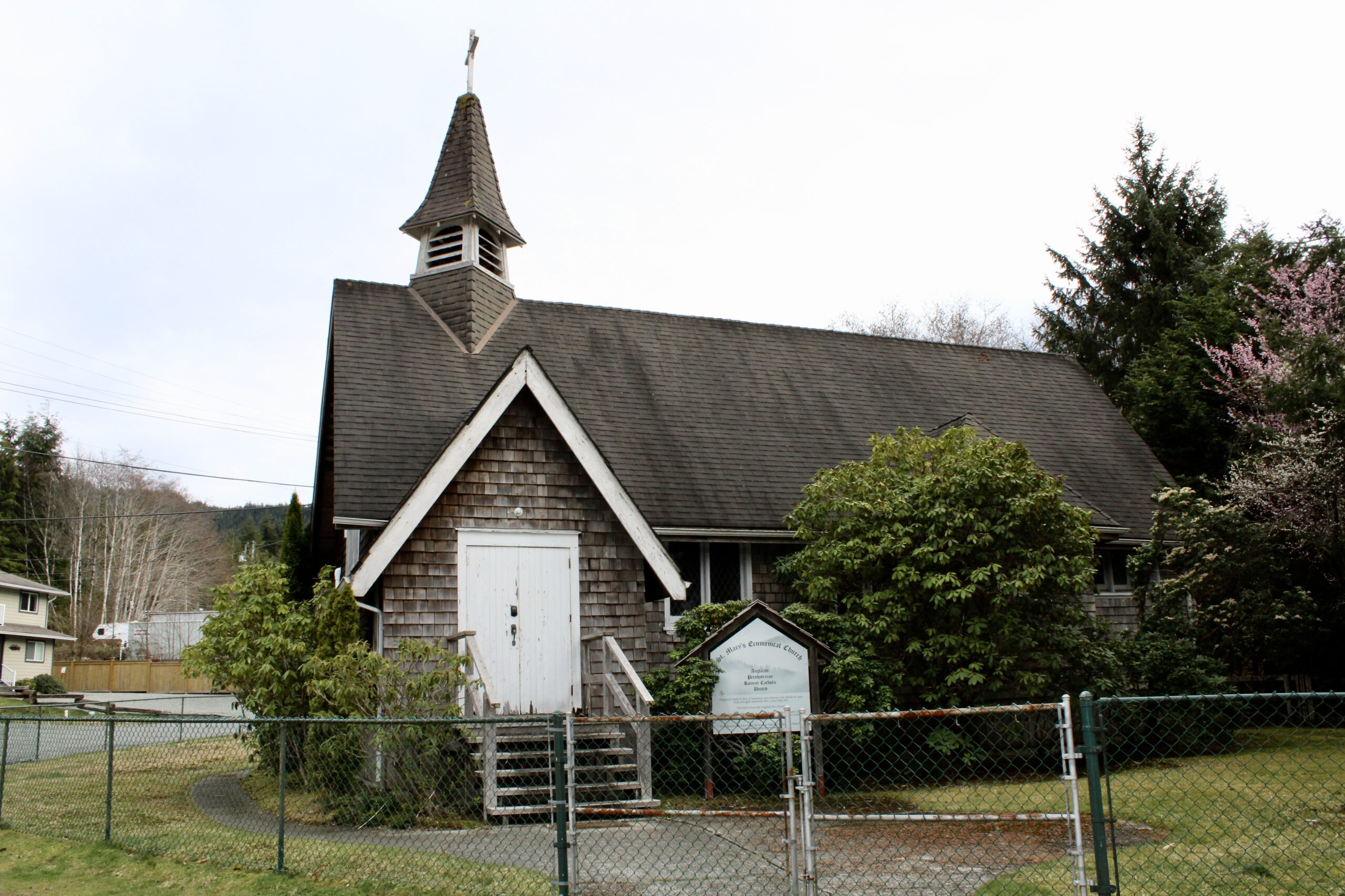 St. Mary’s Ecumenical Church – a century-old Port Renfrew heritage site.
